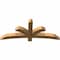 Ekena Millwork Davenport Rough Sawn Timber Gable Bracket, Western Red Cedar, 60"W x 25"H x 4"D x 4"F, 10/12 Pitch GBW060X25X0404DAV00RWR - alternate 3